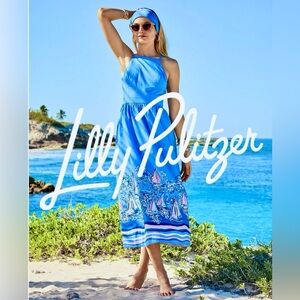 Lilly Pulitzer NWT Charlese Maxi A Lil Nauti